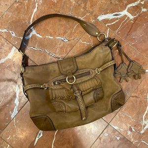 David & Scotti Leather Handbag